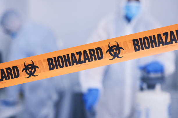 Professional Drug Lab Cleanup technician working in Greenville, NC